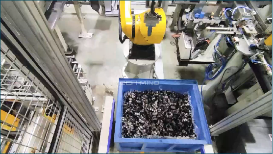 汽车零部件加工机器人无序抓取