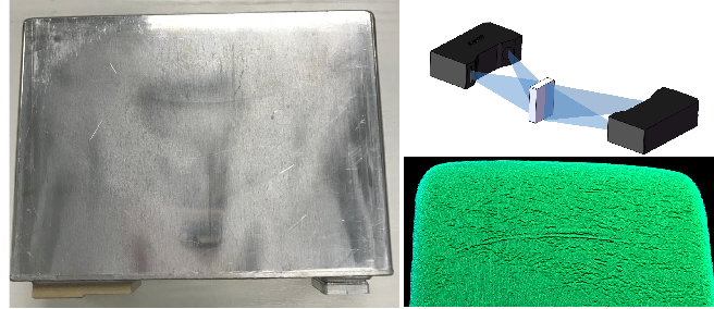 动力电池平面度检测