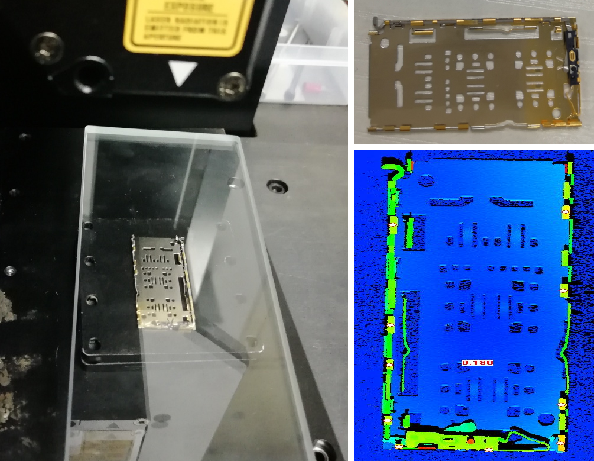 金属底座平面度检测