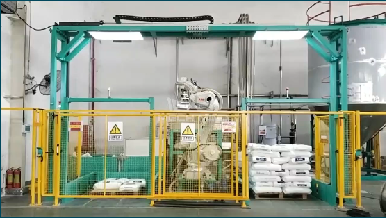 麻袋拆码破包视觉定位引导