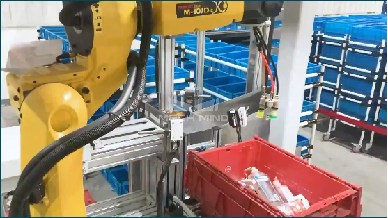 物流电商平台机器人自动分拣